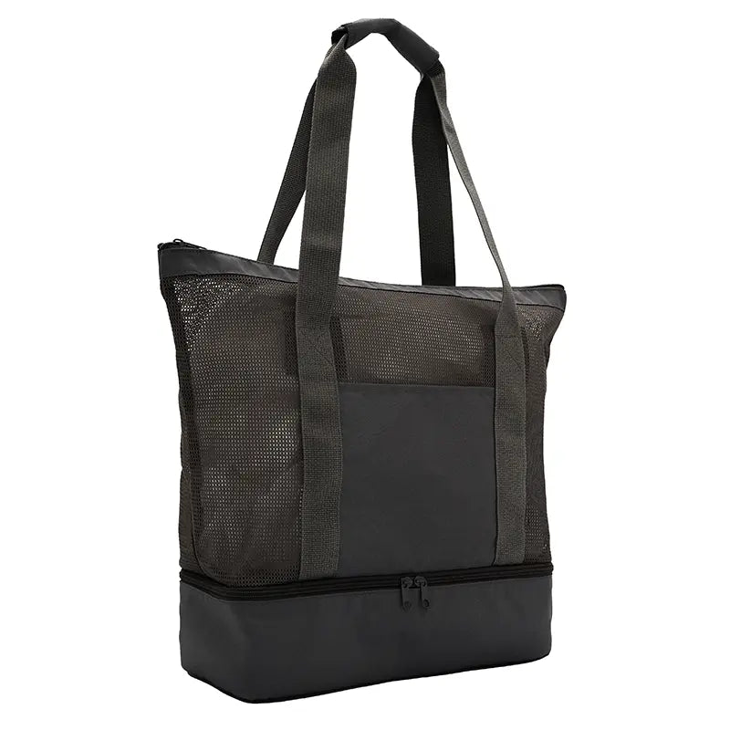 Cooler Tote Dual / Negro / Negro / Poliestileno