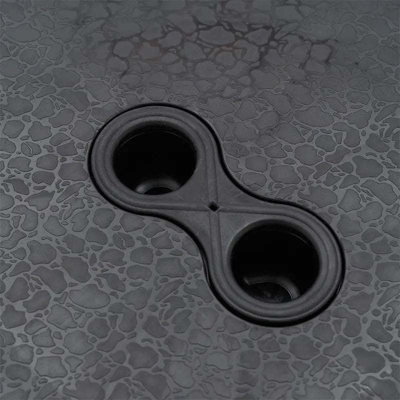 Banco Twist / Negro / Negro / Poliestileno