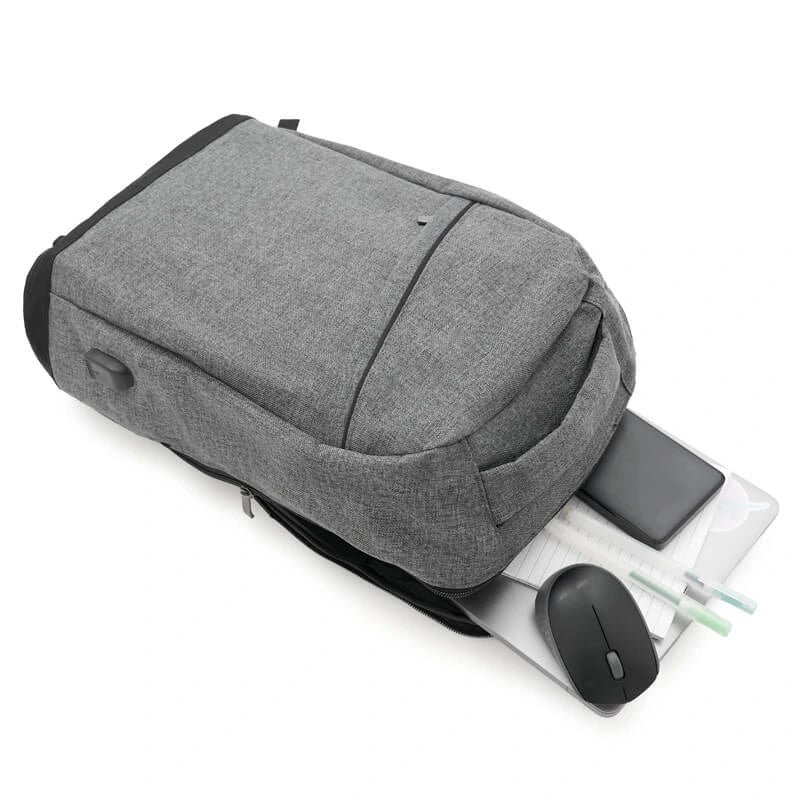 Mochila Duomo Tech / Gris Claro / Gris Claro