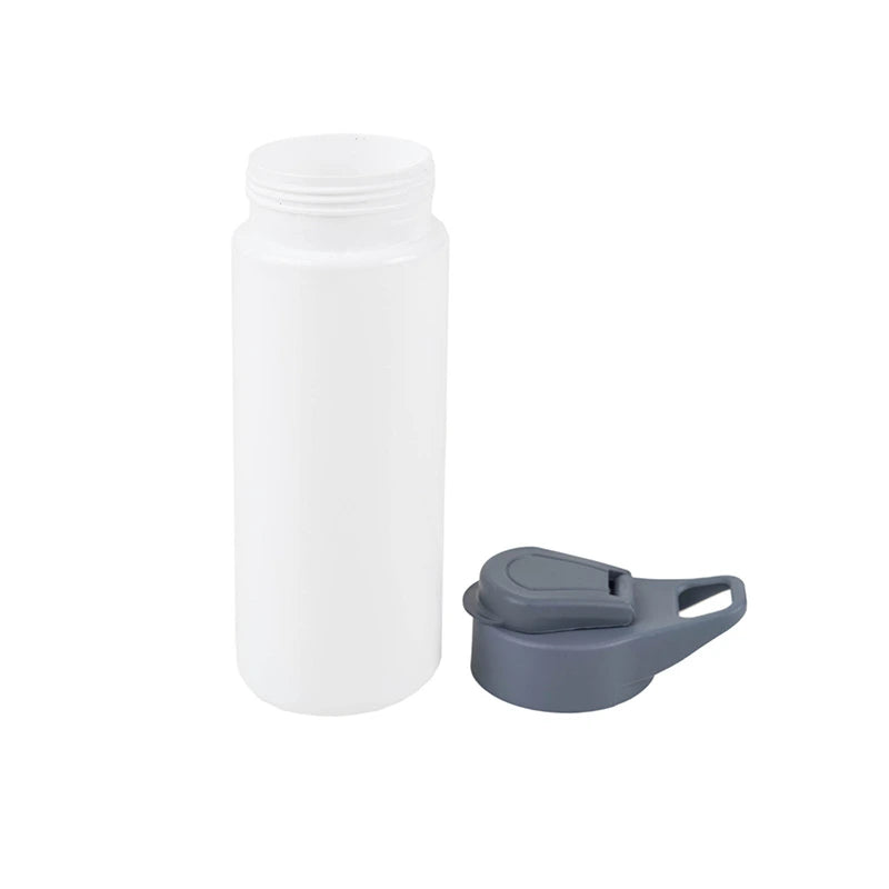 Botella Flake / Blanco / Gris Oscuro