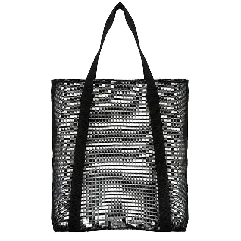 Tote Net / Negro / Negro / Poliestileno