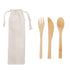 Set Cutlery Bamboo / Kaki / Kaki