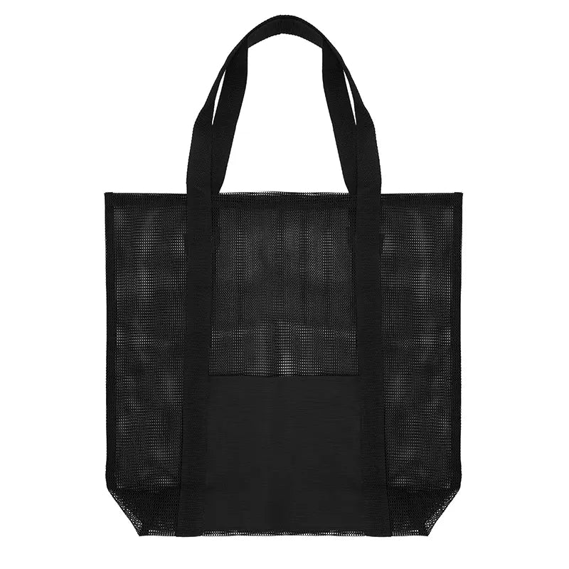 Tote Net / Negro / Negro / Poliestileno
