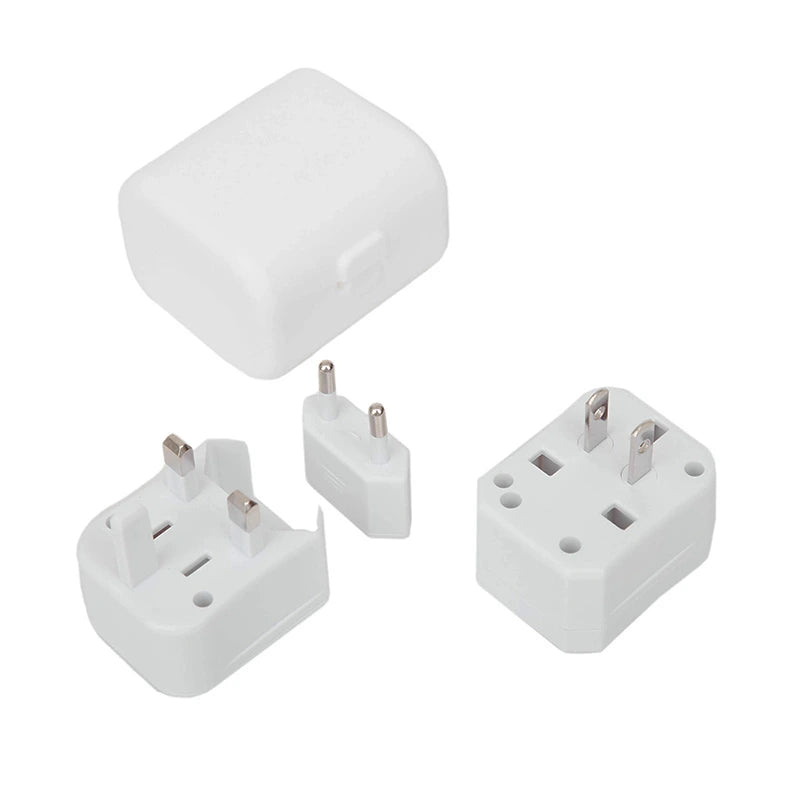 World Travel Adaptor / Blanco / Blanco