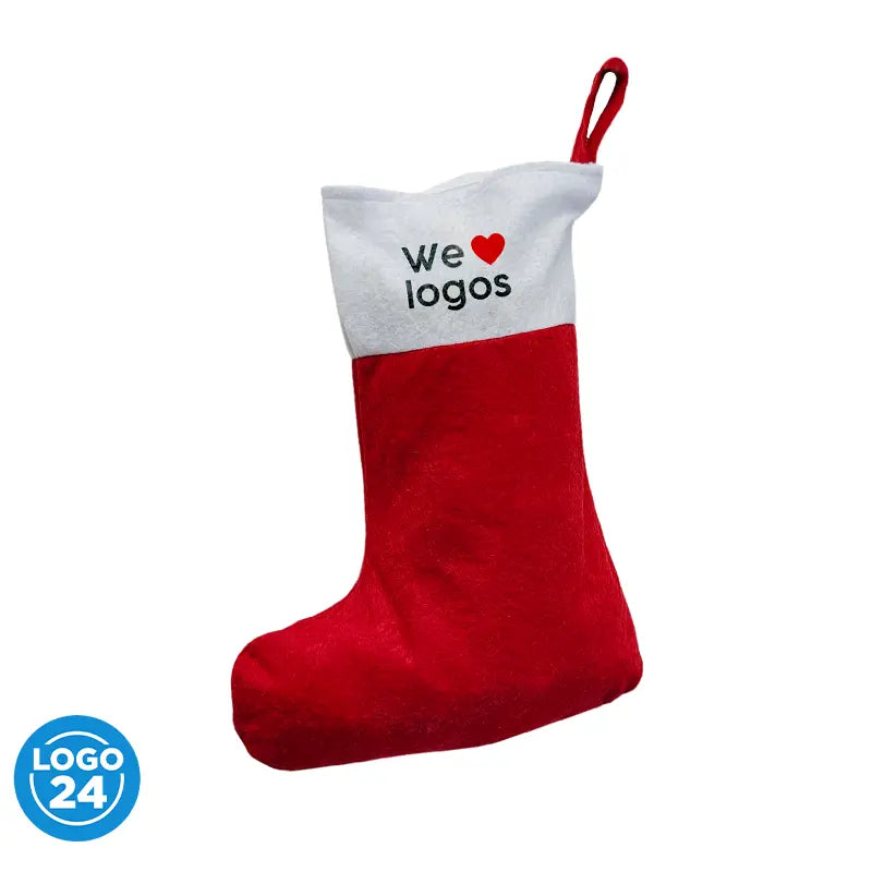 Bota de Navidad / Rojo / Rojo