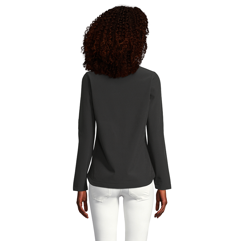 Chaqueta Softshell Race Mujer / Negro