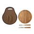 Set de Asado Estribo / Natural / Natural / Madera