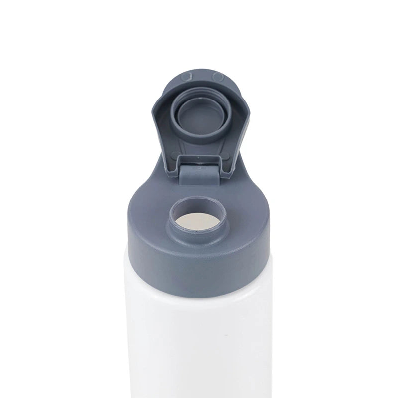 Botella Flake / Blanco / Gris Oscuro