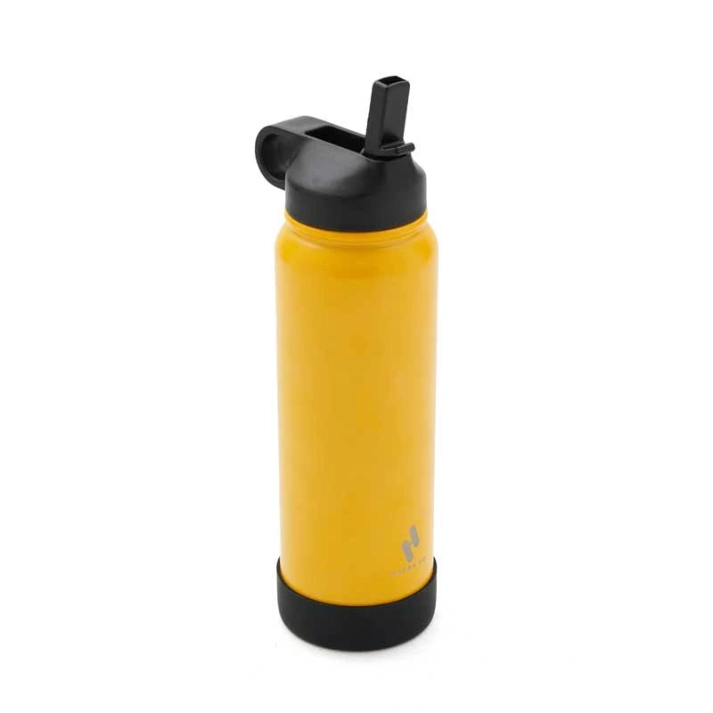 Botella HydraGo 750 ml / Amarillo / Negro