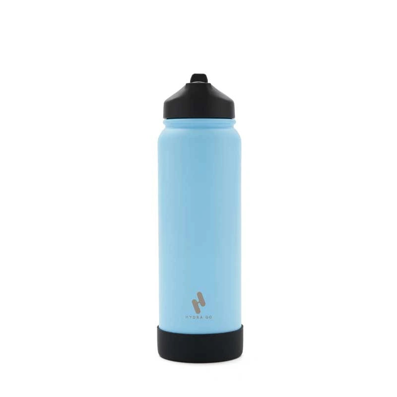 Botella HydraGo 750 ml / Celeste / Negro