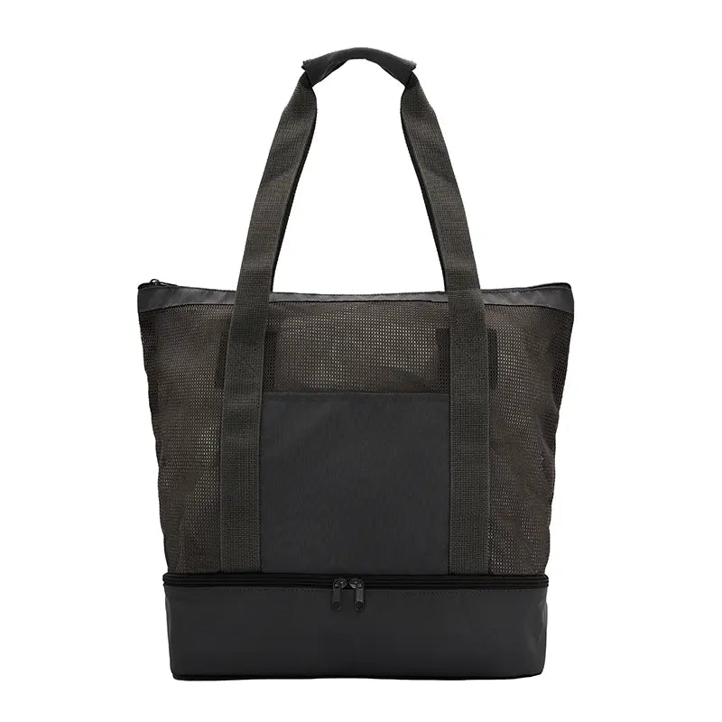 Cooler Tote Dual / Negro / Negro / Poliestileno