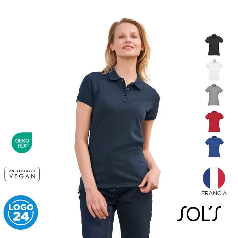 Polera con Cuello Passion / Azul