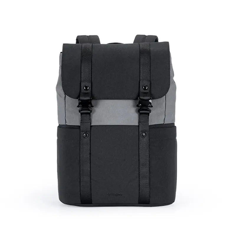 Mochila Beckum / Gris Oscuro / Gris Oscuro / Poliestileno