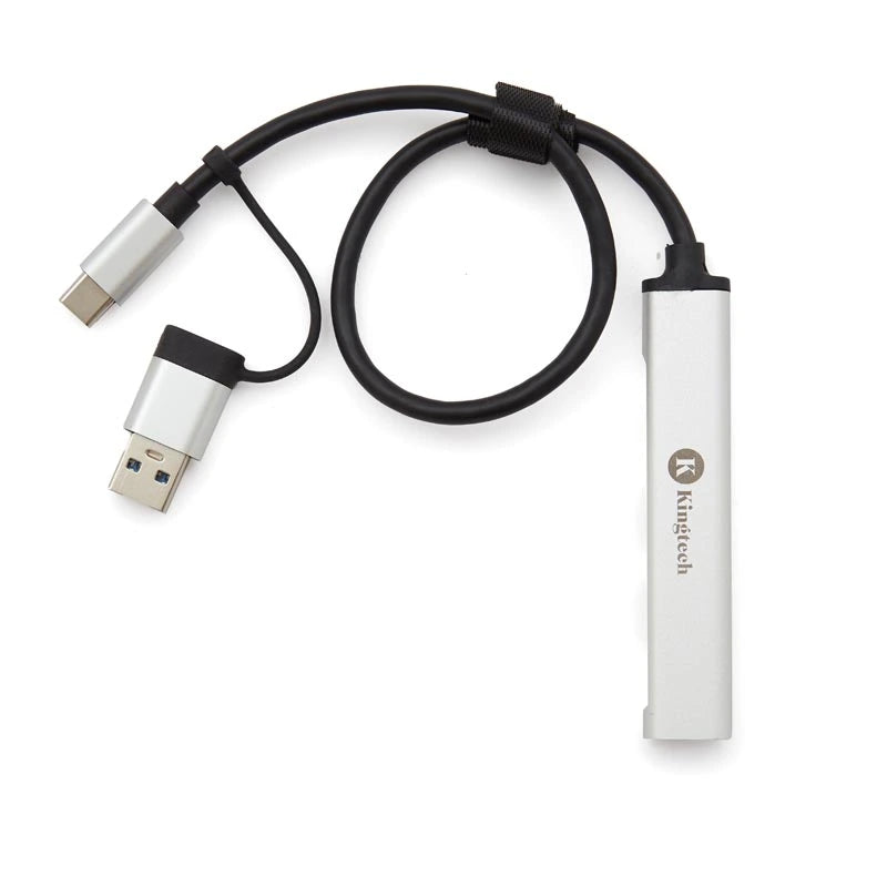 Hub USB-C Slim / Gris Claro / Gris Claro