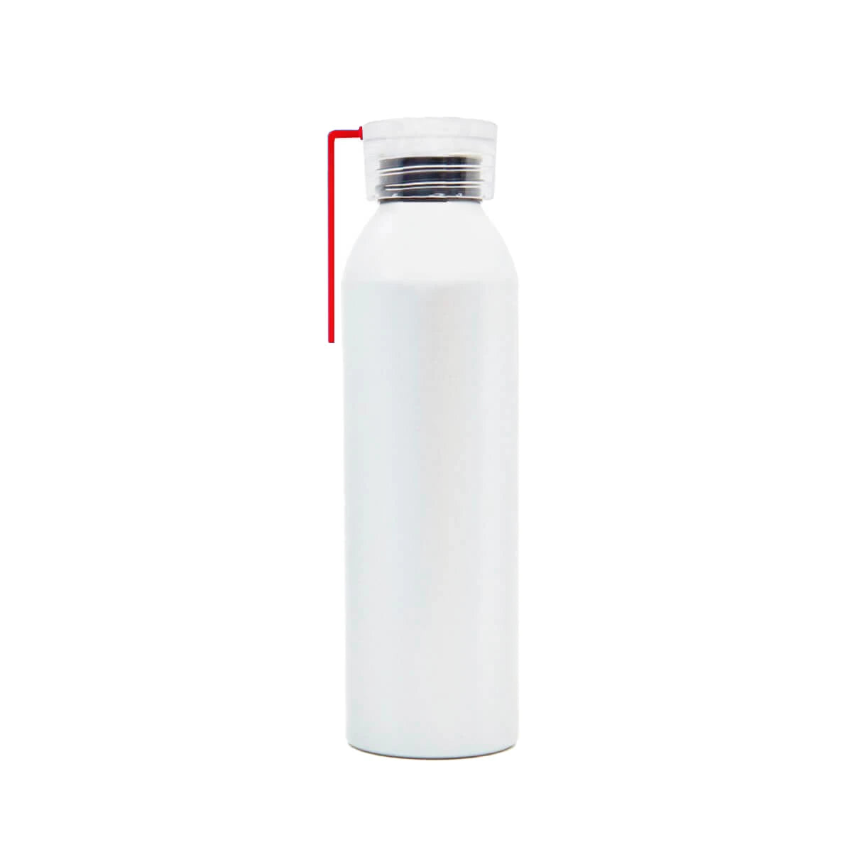 Botella Alu / Blanco / Rojo