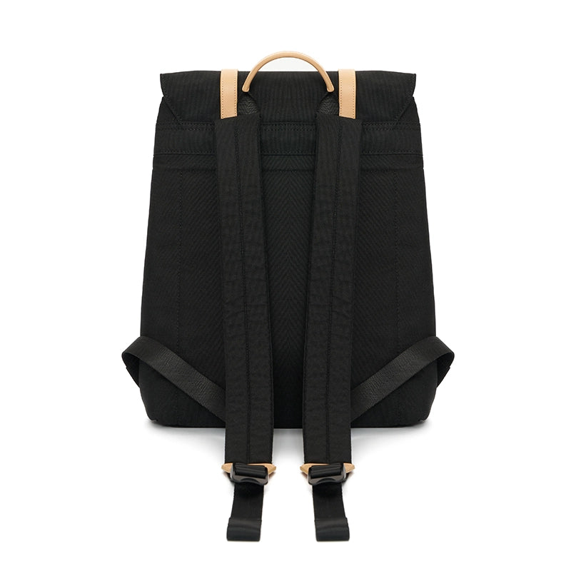 Mochila Lubeck / Negro / Negro / Poliestileno