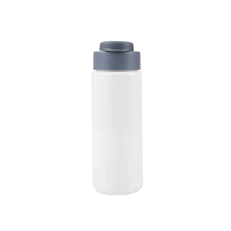 Botella Flake / Blanco / Gris Oscuro
