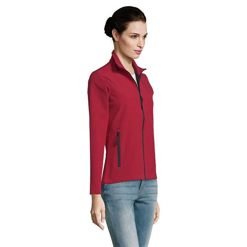 Chaqueta Softshell Race Mujer / Rojo