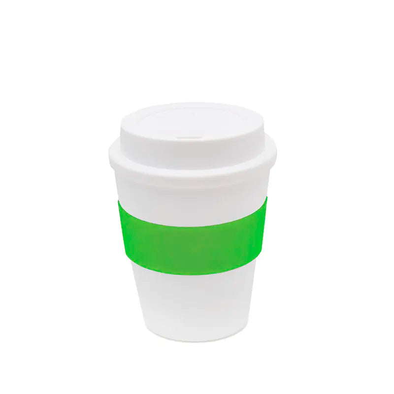 Mug Express Cup / Blanco / Verde