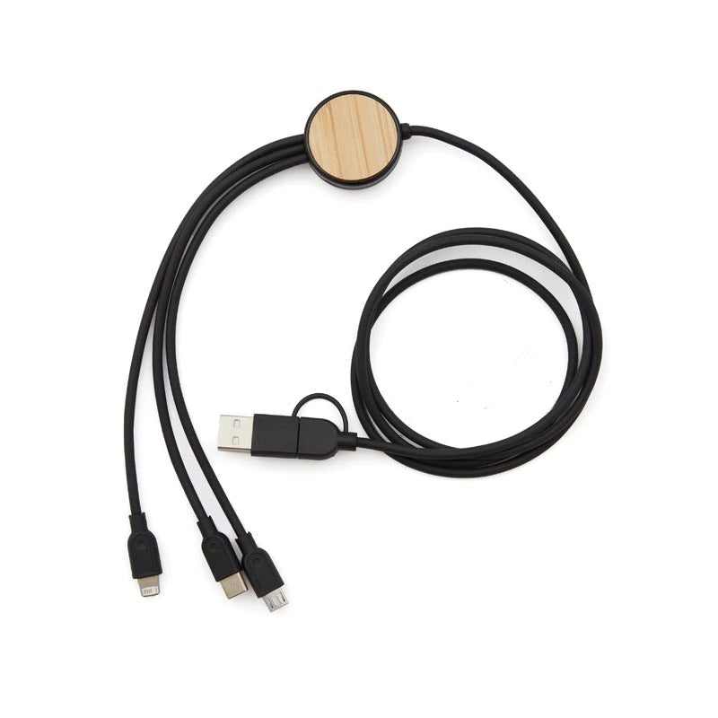 Cable 3 en 1 Bamboo (imagen 6)