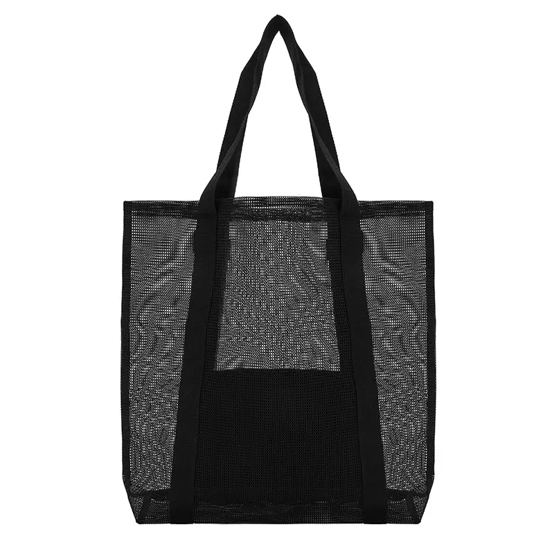 Tote Net / Negro / Negro / Poliestileno