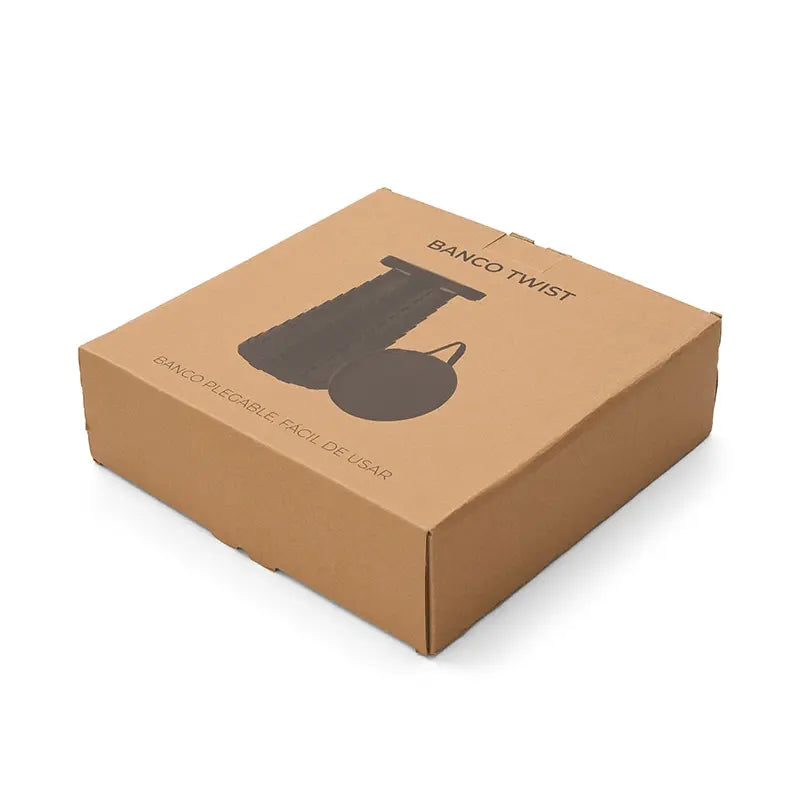 Banco Twist / Negro / Negro / Poliestileno