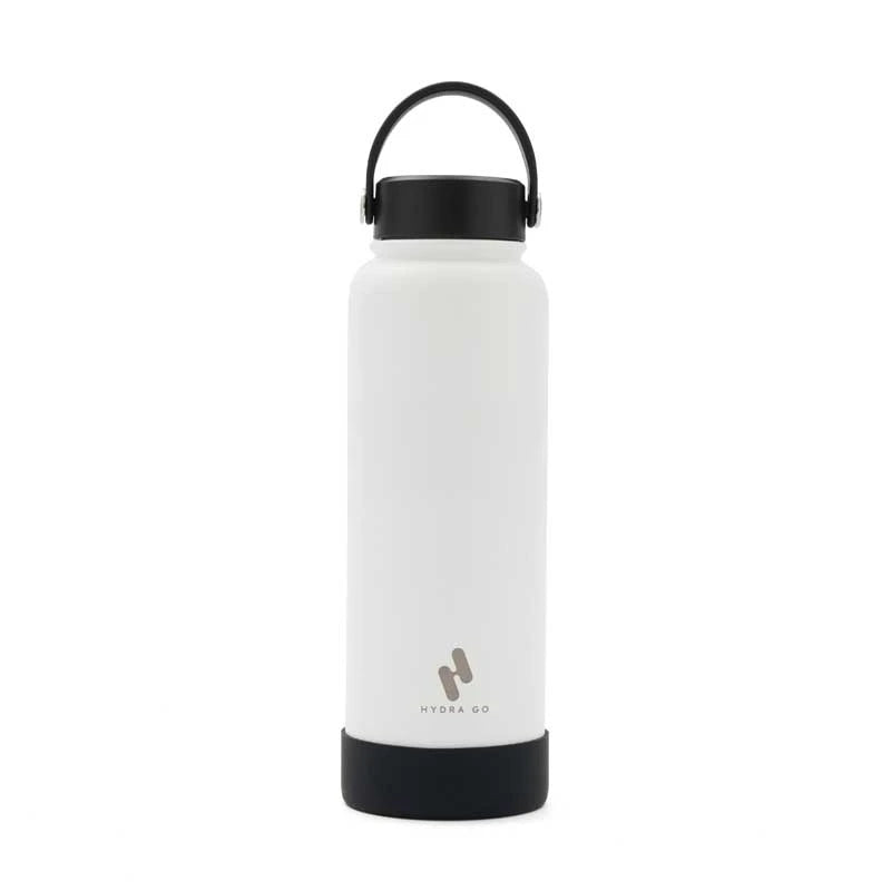 Botella HydraGo 750 ml / Blanco / Negro