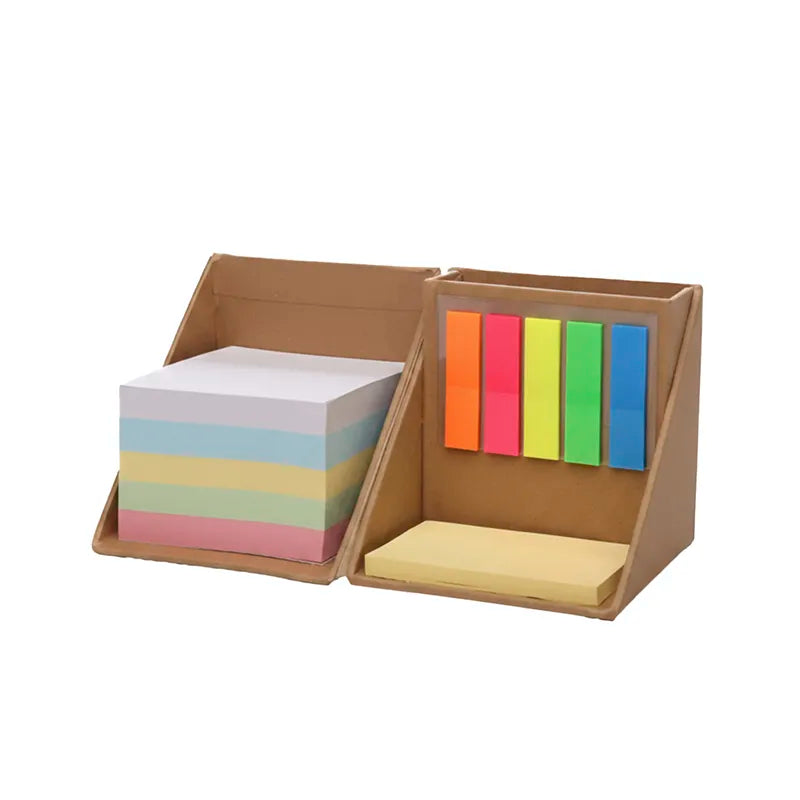 Set Memo Cube / Natural / Natural / Papel