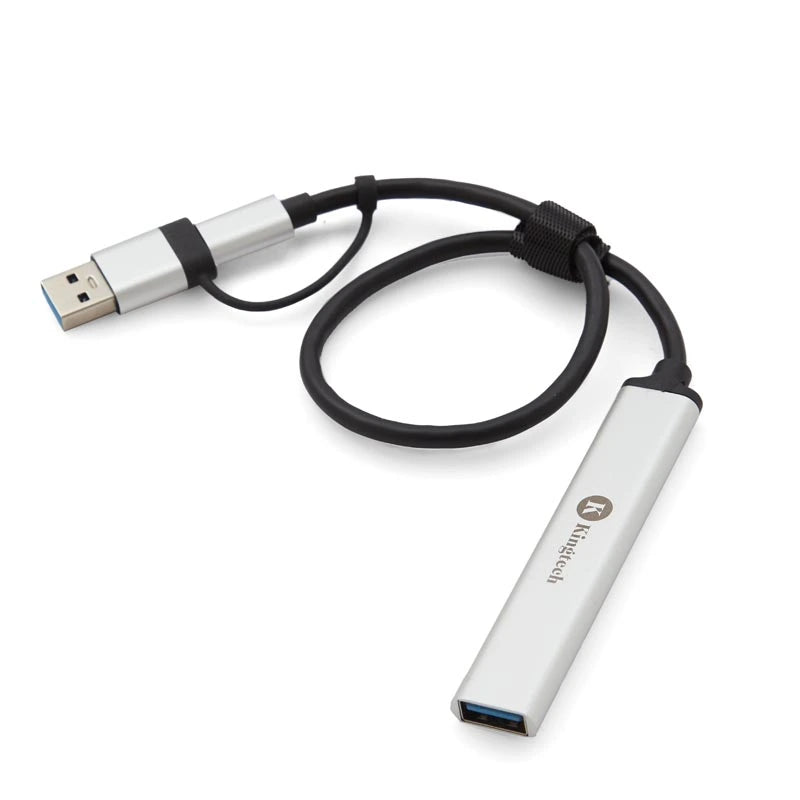 Hub USB-C Slim / Gris Claro / Gris Claro