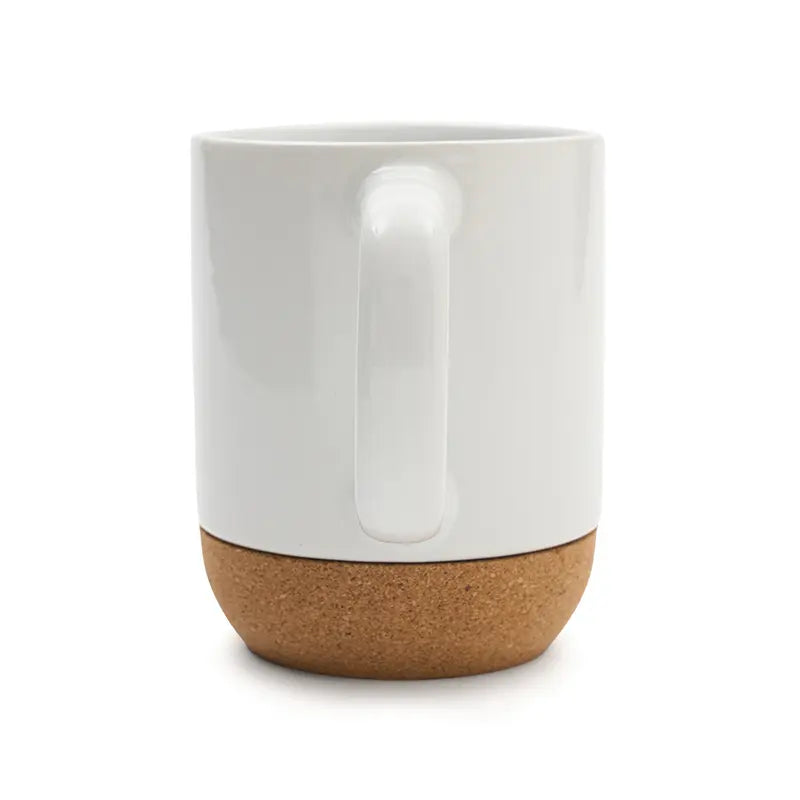 Mug Double / Blanco / Ceramica