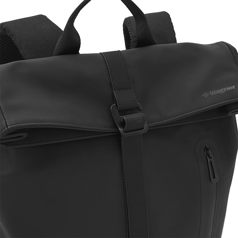 Mochila Weser / Negro / Negro / Poliestileno