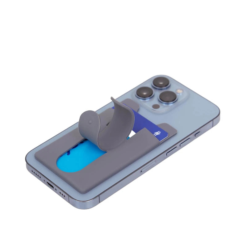 Card Holder Stop / Gris Plata / Gris Plata