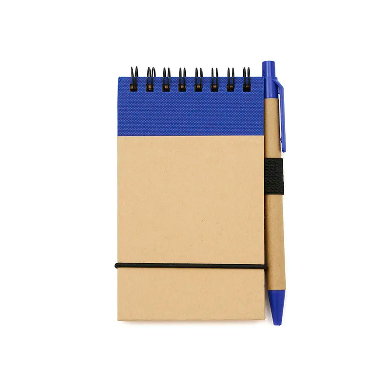 Anotador Vertical / Azul / Azul / Papel