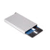 Porta Tarjetas de Credito / Gris Plata / Gris Plata