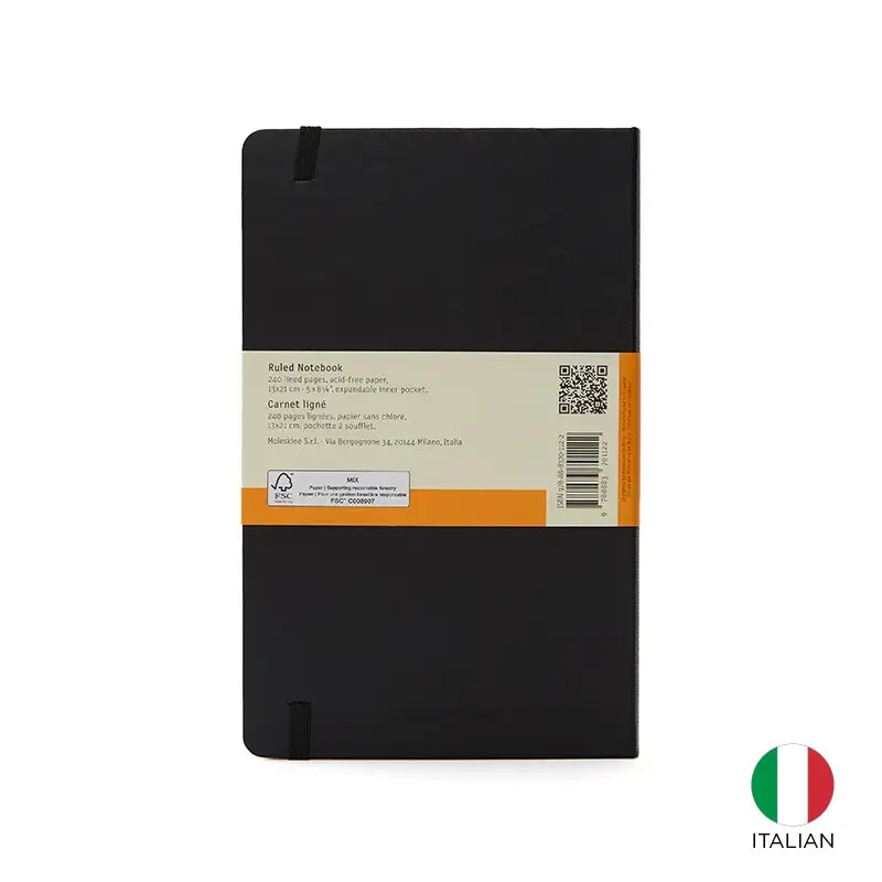 Cuaderno Classic LG / Negro / Negro / Papel