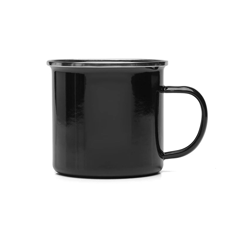 Mug Retro / Negro / Negro
