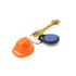Llavero Helmet / Naranja / Naranja / Poliestileno