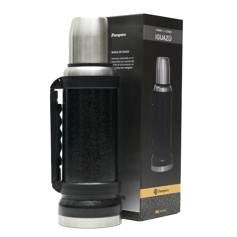 Termo Iguazu / Negro / Gris Plata