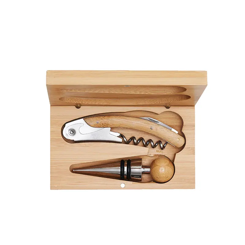 Set de Vino La Rue / Marron Claro / Marron Claro