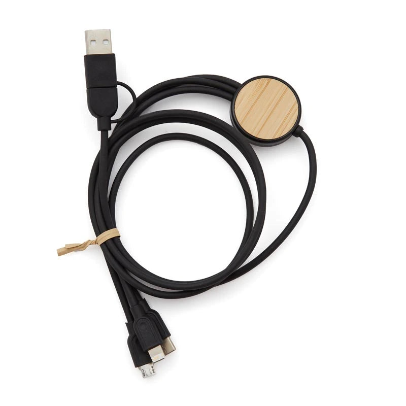 Cable 3 en 1 Bamboo (imagen 4)