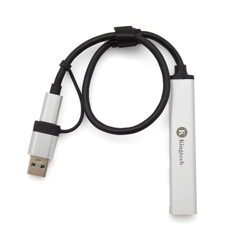 Hub USB-C Slim / Gris Claro / Gris Claro