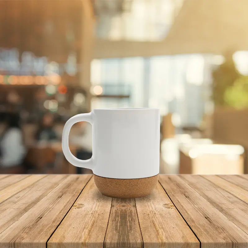 Mug Double / Blanco / Ceramica