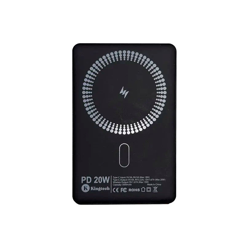 Power Bank Tron / Negro / Aluminio/Zamac
