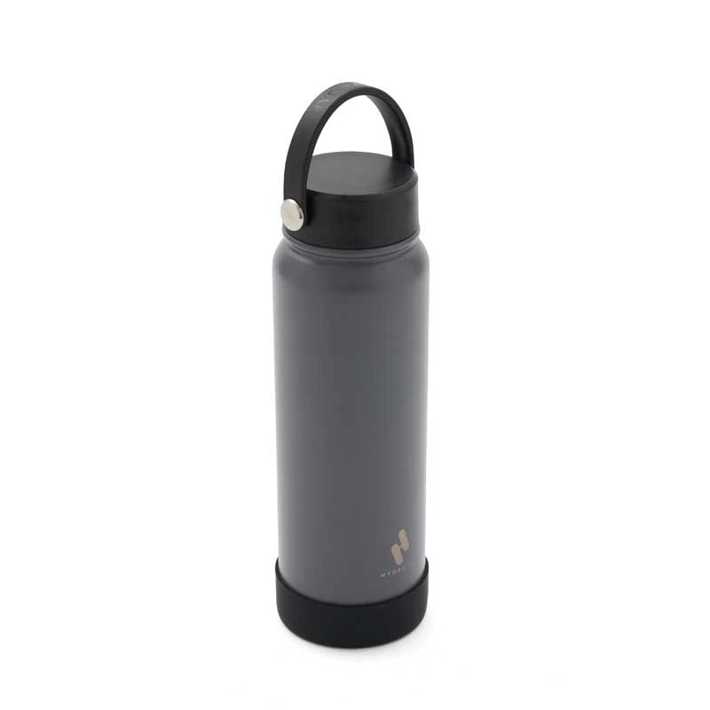 Botella HydraGo 750 ml / Gris Oscuro / Negro