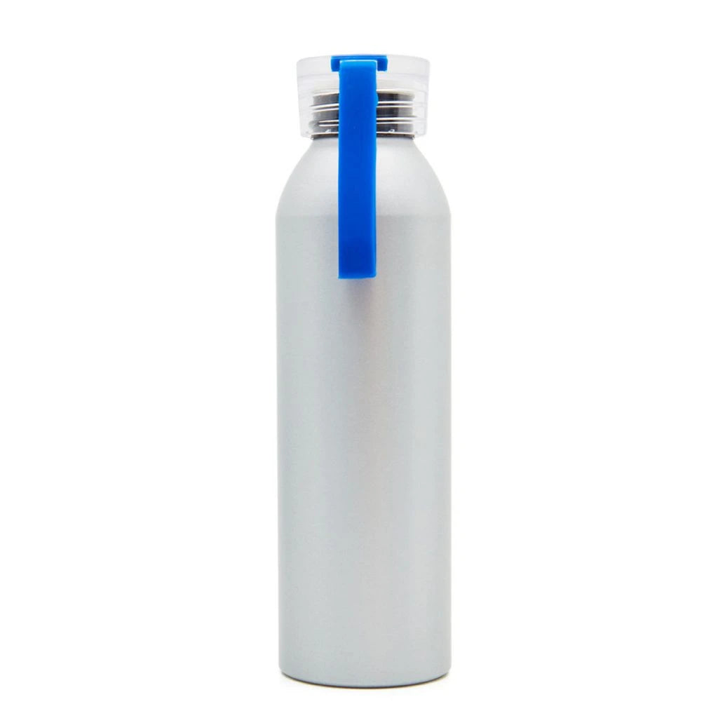Botella Alu / Gris Plata / Azul
