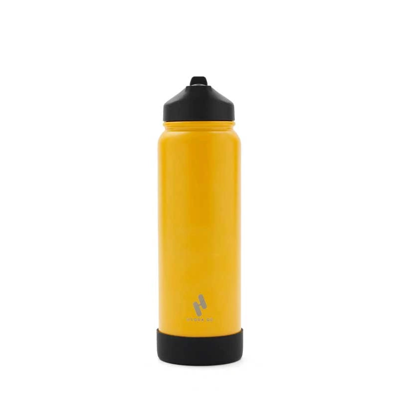 Botella HydraGo 750 ml / Amarillo / Negro