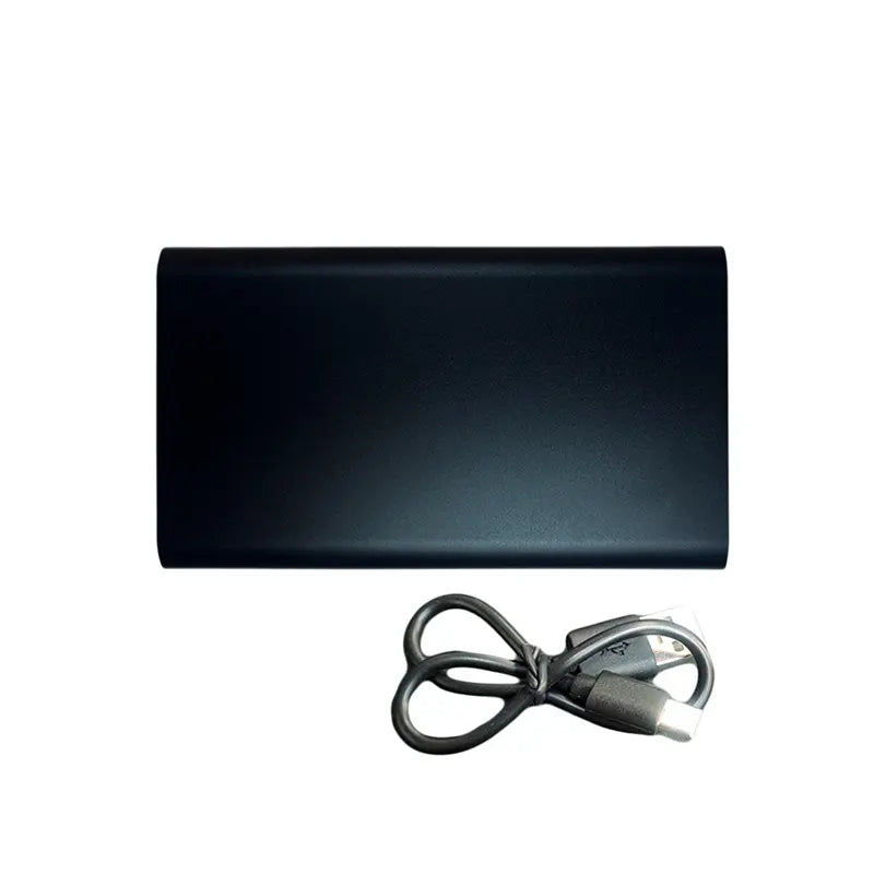 Power Bank Odeon / Negro / Aluminio/Zamac