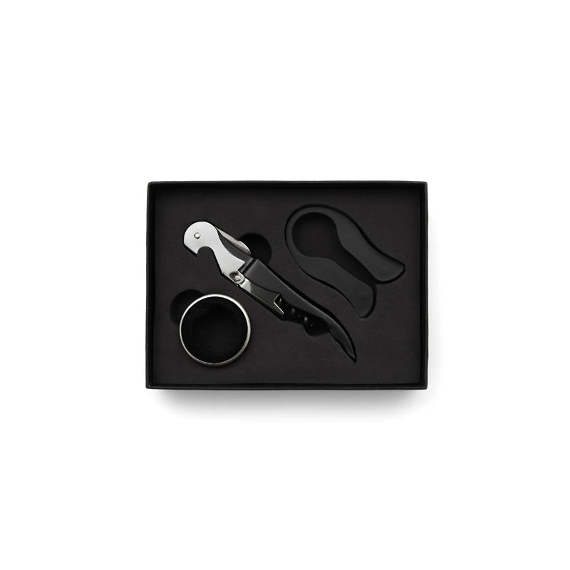 Set Burdeos / Negro / Negro