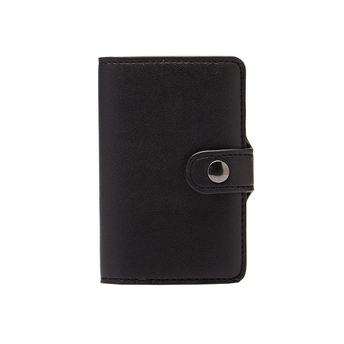 Porta Tarjetas de Credito con Billetera / Negro / Negro