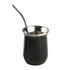 Mate Origen c/Bombilla Pampero / Negro / A.Inox/Hier